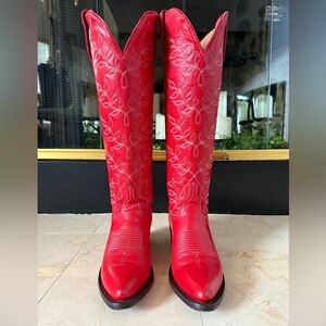 Lucchese Women's Western Willow Cowgirl Rodeo Boots